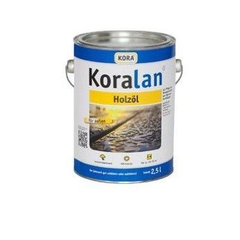 Huile de protection terrasse bois 2,5L Teinte Natur UV - Saturateur KORALAN