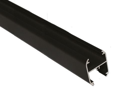 Traverse intermédiaire alu 1765x47x35 mm pour cloture bali evoluclos - ral 7016
