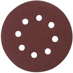 10 Disques abrasifs Makita P43583 Ø125 mm grain 180 pour ponçage du bois et du métal