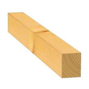 Chevron en pin brut traité Classe 2 - 100x80 mm - Longueur 6,00 m