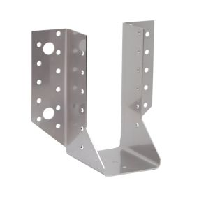 Sabot à ailes extérieures inox A4 SAEX 250/80/1,5 pour fixation de solives bois