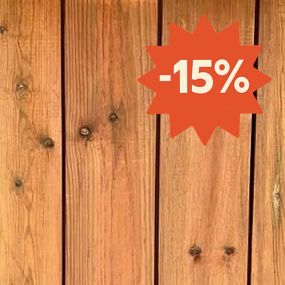 Terrasse bois autoclave marron -15%