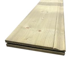 Bandeau de rive en sapin 220x28 mm - Longueur 4,50 m