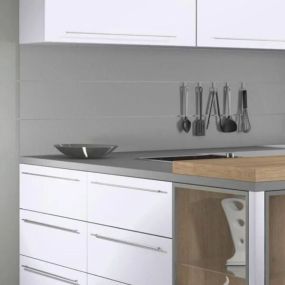 Panneau mélaminé blanc givré Egger 19 mm grand format pour aménagement intérieur