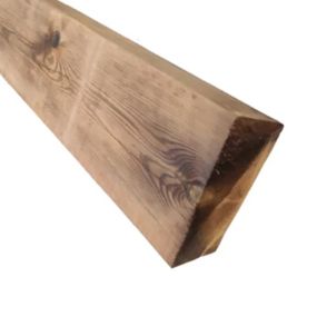 Panne en pin sylvestre 225x80 mm - raboté et traité Cl4 marron - Long. 5,00 m