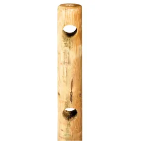 Rondin 2 perçages traversants Ø14x150 cm