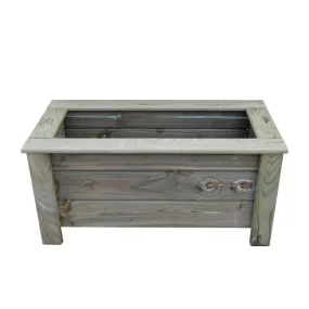 Jardinière Long 100x larg 40x Haut 50 cm en bois traité Classe 4