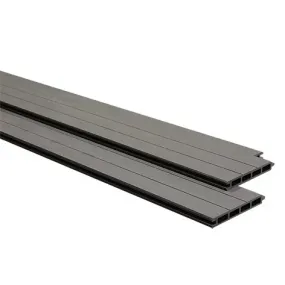 Lame de clôture composite ardoise 1800x150x20 mm - Evoluclos DEBARGE