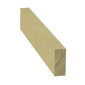 Chevron 150x60 mm en pin traité autoclave Classe 4 - Longueur 4,50 m