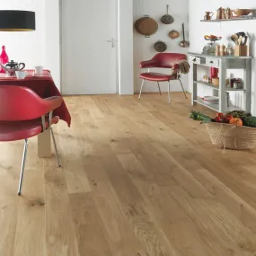 Parquet contrecollé monolame 139 Chêne Mix Topaze 1210x139x12 mm - PANAGET