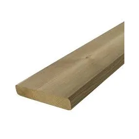 Lame en pin du Nord 3900x145x27 mm lisse traitement Classe 4
