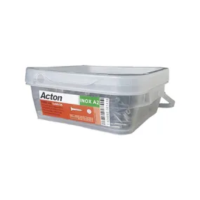 Vis A2 Inox Ø 5x50 mm - TX25 - Tête fraisée - Seau de 1000