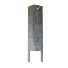 Support de poteau à sceller pour poteau bois 9x9 cm