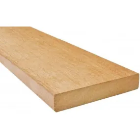 Lame terrasse bois exotique GARAPA lisse L. 3,65 m - 145x21 mm - à visser