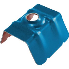 Cavalier galvanisé VERT RAL 6011 pour fixation Bacacier - Sachet de 100 pces